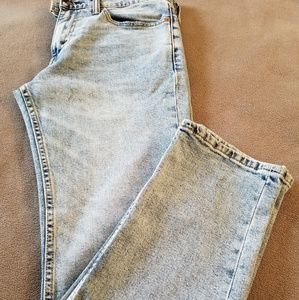 Mens Levi 511 Acid Wash Jeans